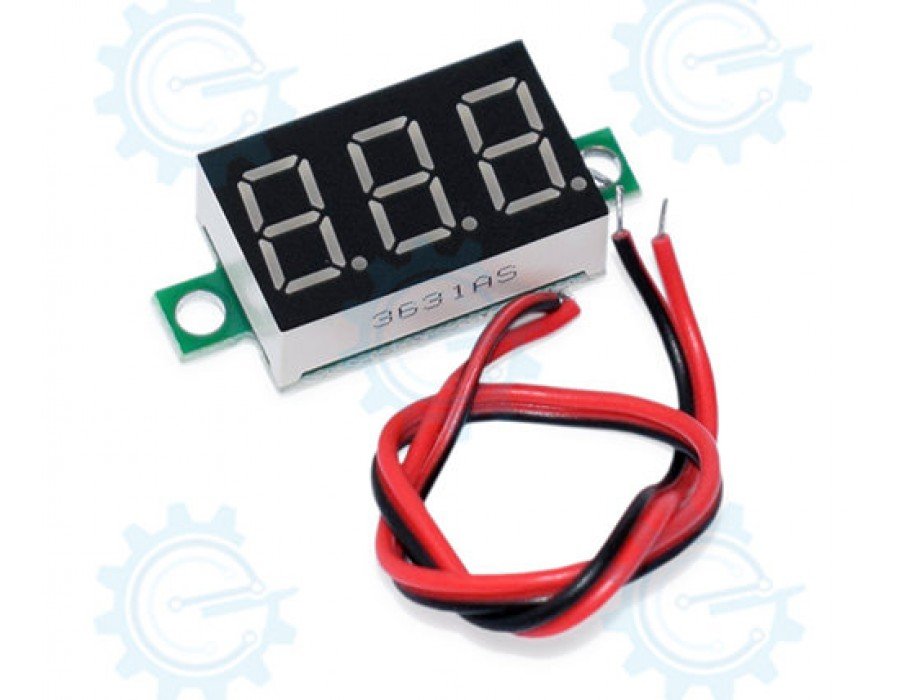 POWER Digital Voltage Display 4.5V30VDC